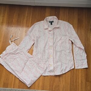 Ralph Lauren Light Pink Pajama Set